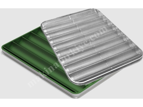Baget Ekmek Tavası 530x650 mm
