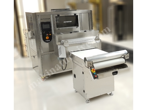 70 Kg/saat Baklava Hamuru Açma Makinesi