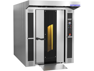 İki Arabalı Ekmek Pasta Döner Fırın - 1