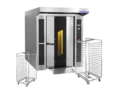 İki Arabalı Ekmek Pasta Döner Fırın