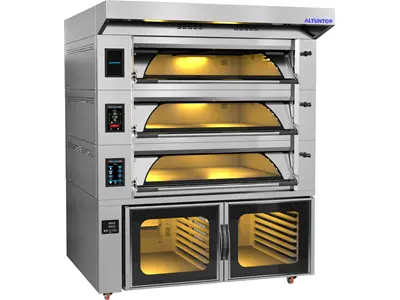 Elektrikli Katlı Modüler Fırın 120x120 cm