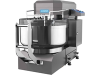 Mobil Kazanlı Spiral 240 Kg Hamur Yoğurma Mikseri