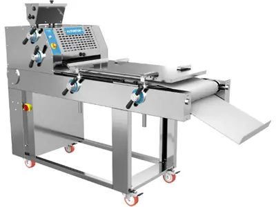 1 Yastık 4 Silindir Uzun Hamur Şekil Verme Makinesi