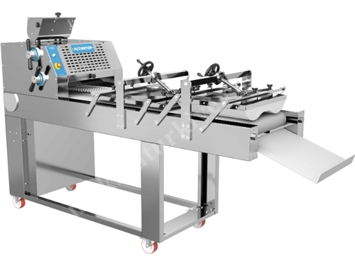 1 Yastık 2 Silindir Uzun Hamur Şekil Verme Makinesi