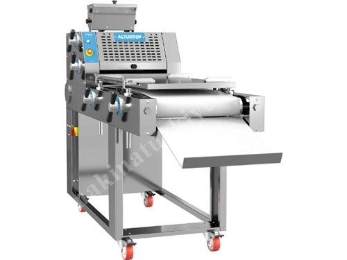 1 Yastık 4 Silindir Uzun Hamur Şekil Verme Makinesi