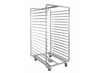 800x1000 mm Tepsi Boyutu 16-18 Tepsi Döner Fırın Tava Arabası