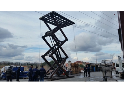 300-7000 Kg Özel Üretim Makaslı Platform  - 1
