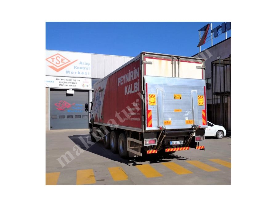 2000 Kg Araç Arkası Alüminyum Hidrolik Kapak 
