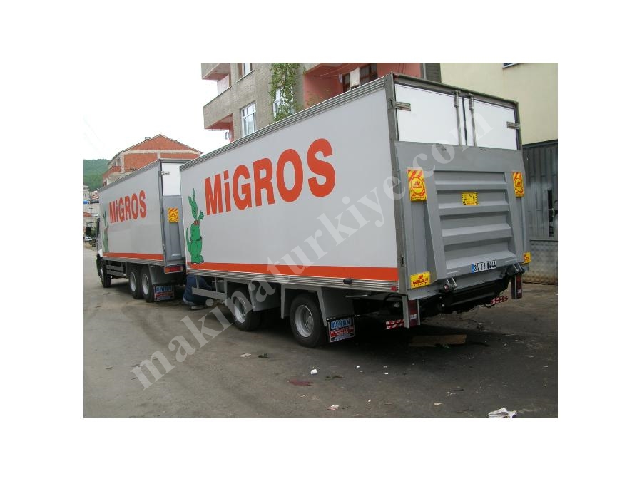 2000 Kg Araç Arkası Çelik Hidrolik Kapak Kamyon Kuyruk Lifti