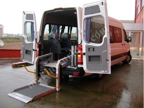 350 Kg (1350x1200mm) Araç İçi Engelli Lifti / 350 Kg (1350x1200mm) In-Vehicle Disabled Lift