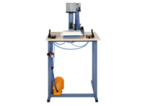 Full Pneumatic Button Fabric Coating Hand Press - 2