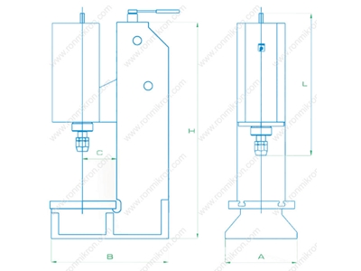6000 kN Pneumatische Schlagpresse Rockbiegemaschine - 1
