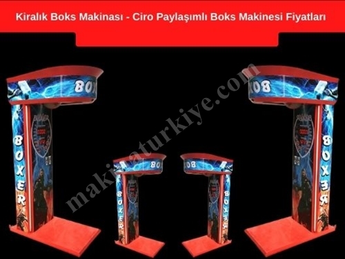 Kiralık Boks Makinası - Ciro Paylaşımlı Boks Makinesi Fiyatları