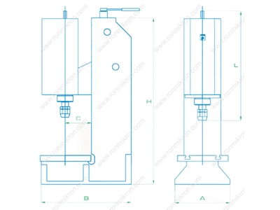 8000 kN Pnömatik Darbeli Pres Etek Bükme Makinası  - 1