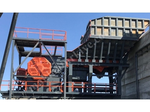 300-500 Ton/Saat Çeneli Kırıcı