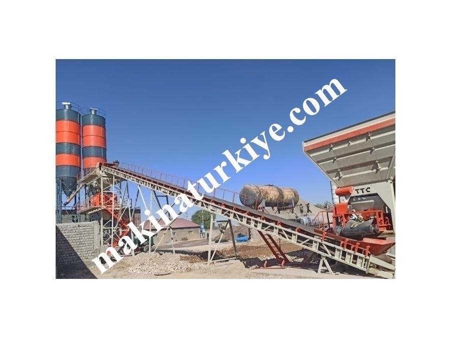 100 m3/Saat Sabit Beton Santrali