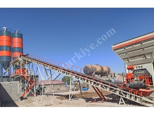 120 m3/Saat Sabit Beton Santrali