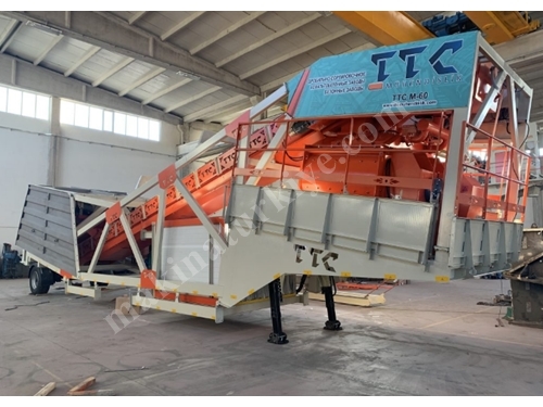 120 m3/Saat Mobil Beton Santrali