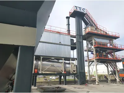 80-320 Ton/Hour Stationary Batch Type Asphalt Plant