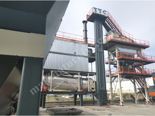 80-320 Ton/Hour Stationary Batch Type Asphalt Plant