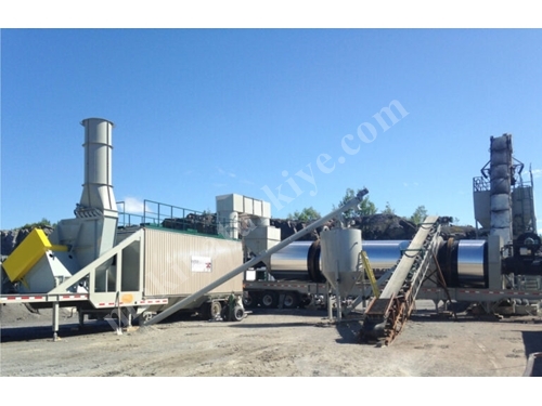 80-400 Ton/Saat Sürekli Kontinü Tip Asfalt Plenti
