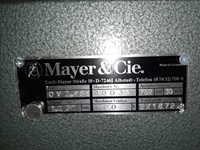 Mayer&Cie Yuvarlak Örme Makinası