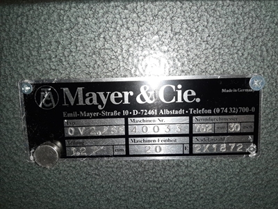 Mayer&Cie Circular Knitting Machine - 3
