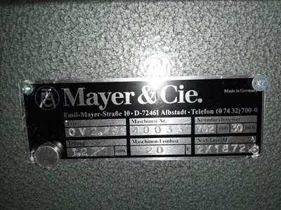 Mayer&Cie Yuvarlak Örme Makinası İlanı