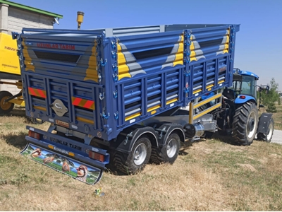 Remorque basculante pour tracteur de 3,5 tonnes - 10