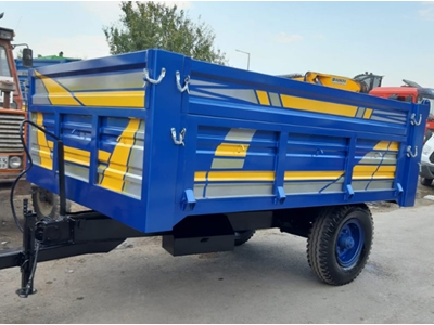 5 Ton Damperli Traktör Römorku - 5