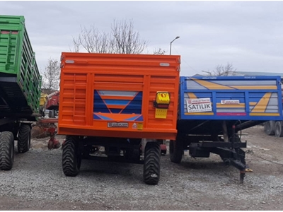 8 Ton Damperli Traktör Römorku - 11