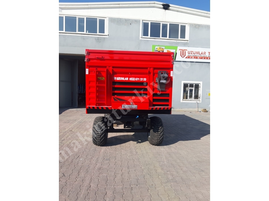 Remorque basculante pour tracteur de 12 tonnes