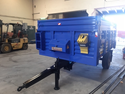 Remorque basculante pour tracteur de 12 tonnes - 10