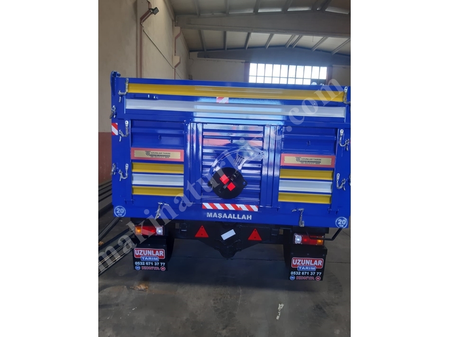 Remorque basculante pour tracteur de 12 tonnes