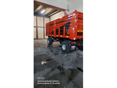 Remorque basculante pour tracteur de 12 tonnes - 1