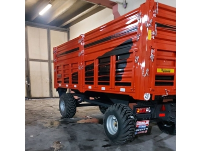 Remorque basculante pour tracteur de 12 tonnes - 2