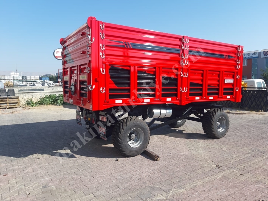 Remorque basculante pour tracteur de 12 tonnes