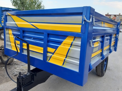 Remorque basculante de 15 tonnes pour tracteur - 6