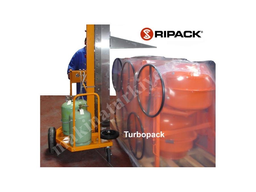 Turbopack- Semi-Automatic Pallet Shrink Machine