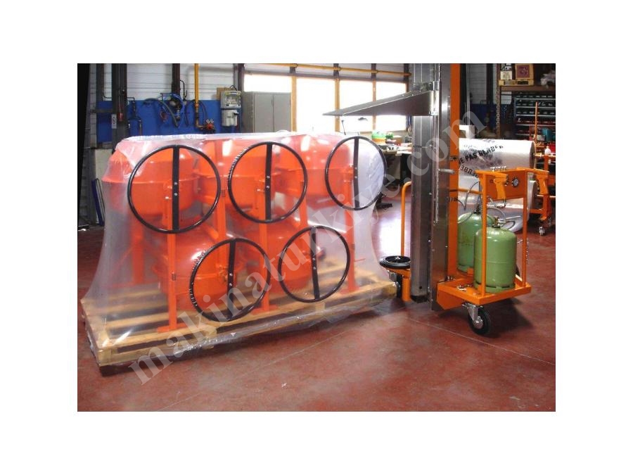 Turbopack- Semi-Automatic Pallet Shrink Machine