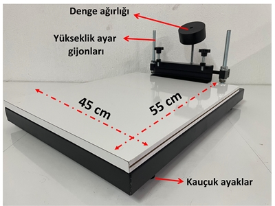 Serigrafi Tezgahı  Masaüstü Manuel Serigrafi Baskı Makinesi - 1