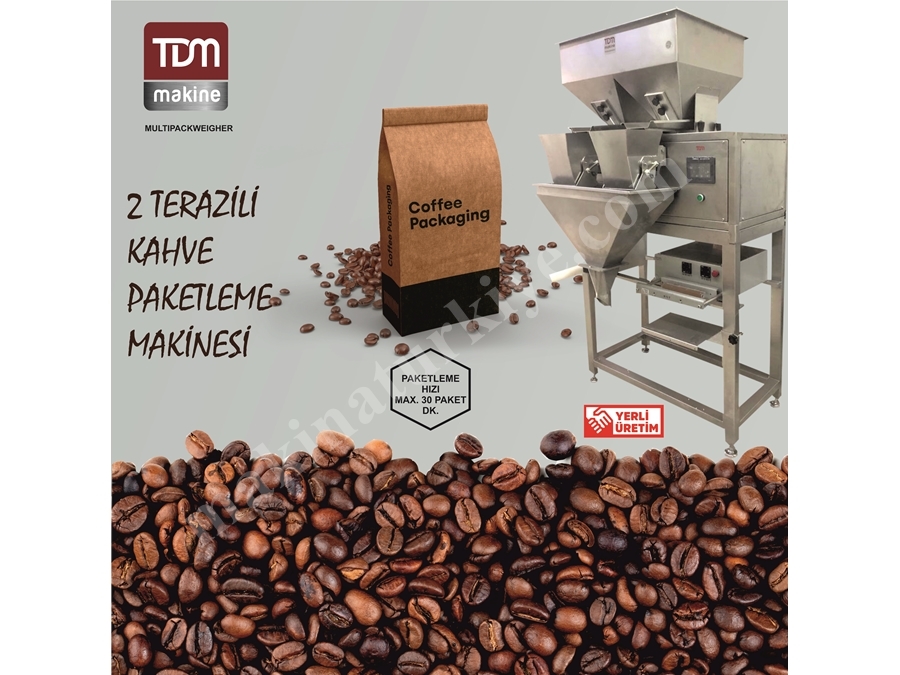 2-Skalen Kaffeeverpackungsmaschine