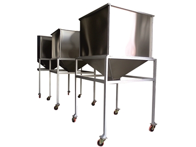 1000 kg Mobil Stok Bunkeri