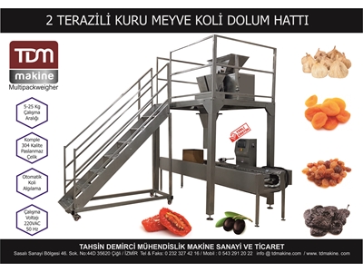 Machine de remplissage de boîtes (système de pesage de 5 à 25 kg) - 0