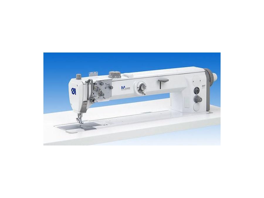Electronic Double Needle Double Foot Leather and Upholstery Machine