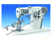 Column Mechanical Double Needle Leather Sewing Machine - 0