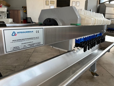 250x250 mm Filterpresse - 1