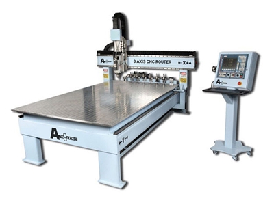 Metal Vakum Tablalı Cnc Router - 0