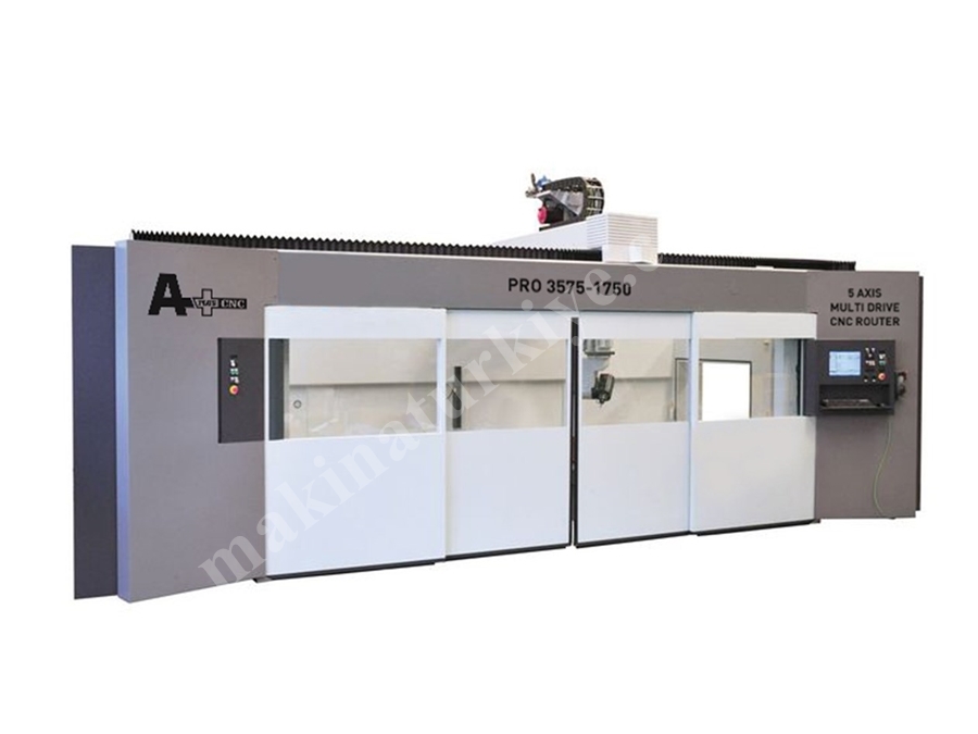 5 Eksenli Kapalı Tip Cnc İşleme Tezgahı
