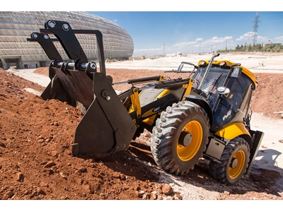 3500 Kg Küçük Teker Kazıcı Yükleyici - 5